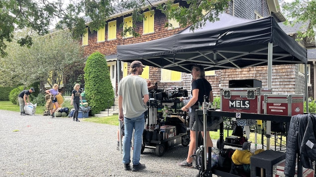 Tournage du film Le temps d’un été à Métis-sur-Mer