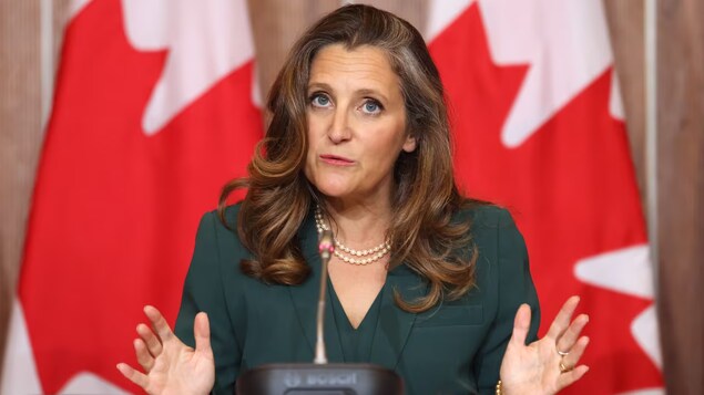 Deputy Prime Minister and Minister of Finance Chrystia Freeland will announce billions of dollars worth of loans and other incentives for housing construction, CBC News has learned. (Patrick Doyle/The Canadian Press)