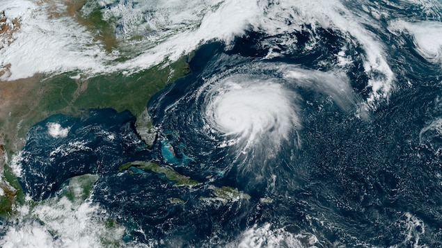 Hurricane Fiona's position as of Thursday.