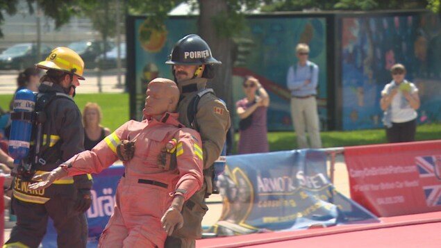 Des pompiers de l’Ouest canadien améliorent leurs interventions au Firefit à Regina