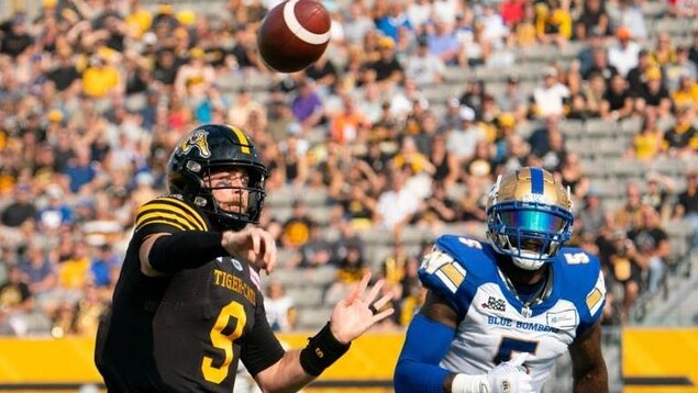 Les Tiger-Cats surprennent les Blue Bombers 48-31 à domicile