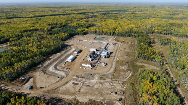 Le projet pilote Nsolv à Fort Mackay. Le projet pilote Nsolv à Fort Mackay.