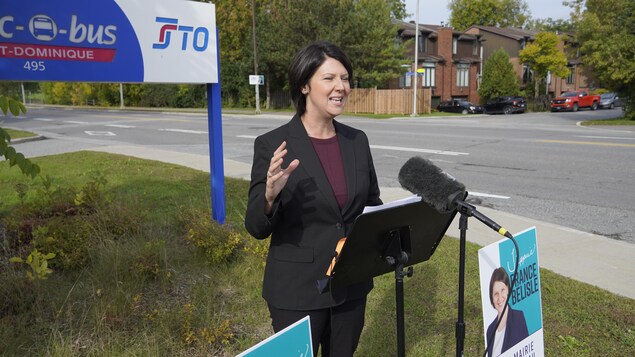 France Bélisle promet de diminuer les conséquences de l’auto solo à Gatineau