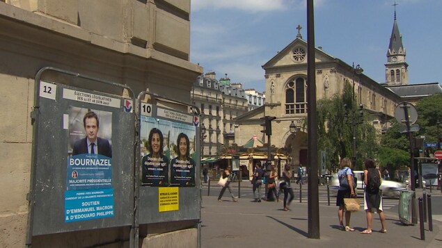 Dans Montmartre, deux candidats disent avoir le soutien d'Emmanuel Macron, mais aucun ne représente officiellement son parti.