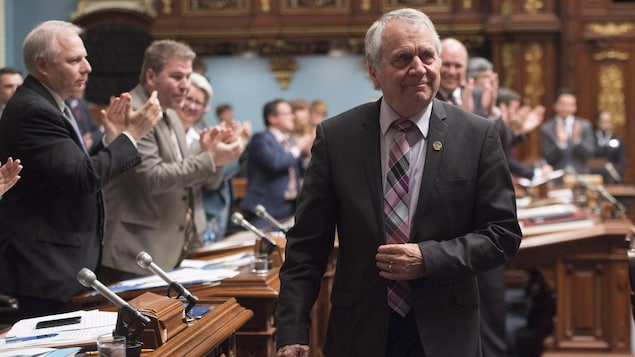 Le député péquiste François Gendron siège depuis quarante ans à l'Assemblée nationale du Québec