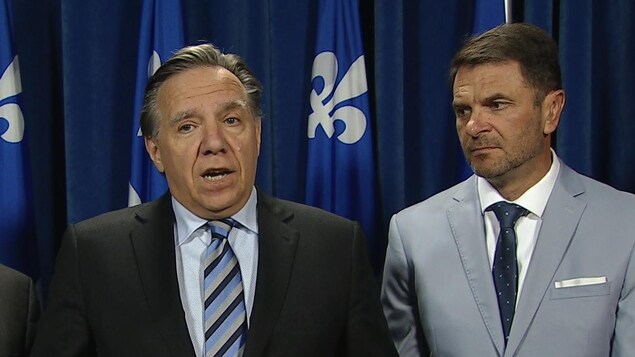 François Legault, chef de la Coalition avenir Québec François Legault, chef de la Coalition avenir Québec