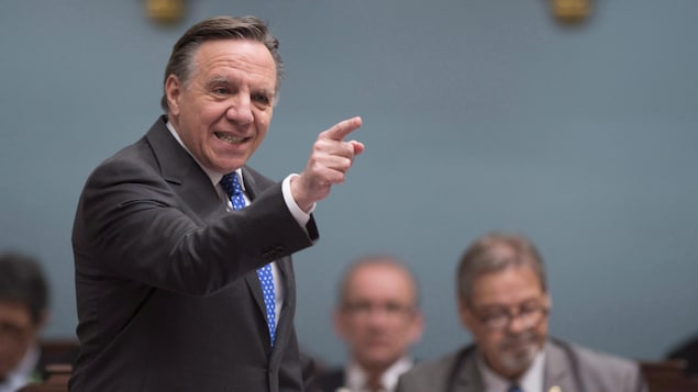 Francois Legault, chef de la Coalition avenir Québec. Francois Legault, chef de la Coalition avenir Québec.