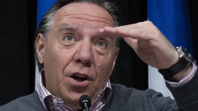 Le premier ministre François Legault.