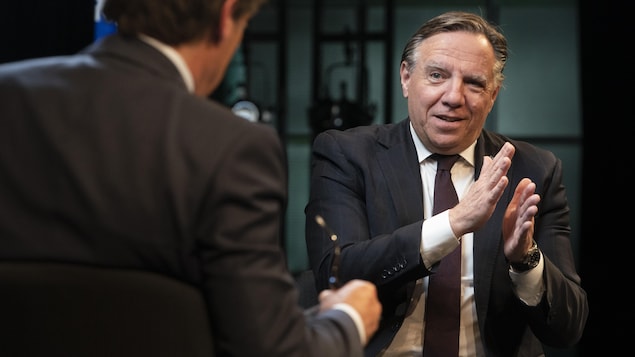 François Legault répond aux questions de Patrice Roy.