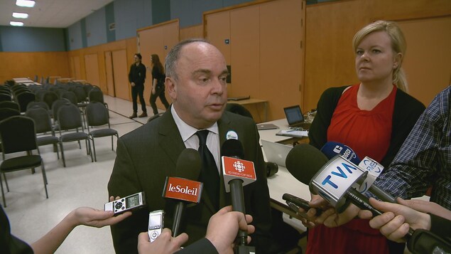 François Marchand, candidat défait à la direction de Démocratie Québec François Marchand, candidat défait à la direction de Démocratie Québec