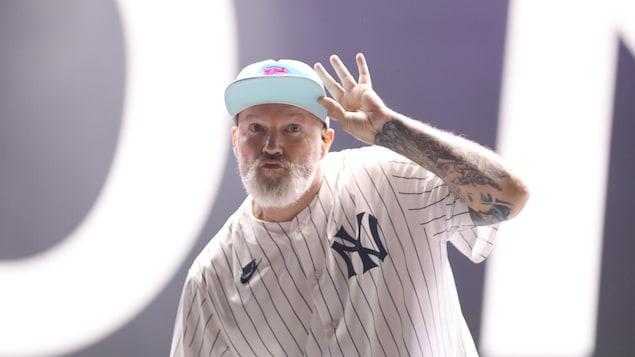 Fred Durst sur scène.