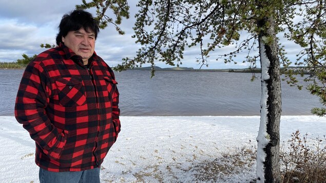 Freddy Jolly en hiver.