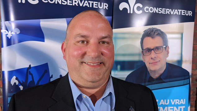 Frédéric Poulin, candidat du Parti conservateur du Québec dans Côte-du-Sud