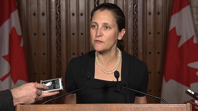 Chrystia Freeland, ministre des Affaires internationales