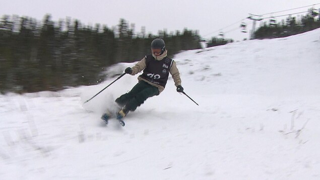 Une première compétition de « freeride » au Mont Édouard