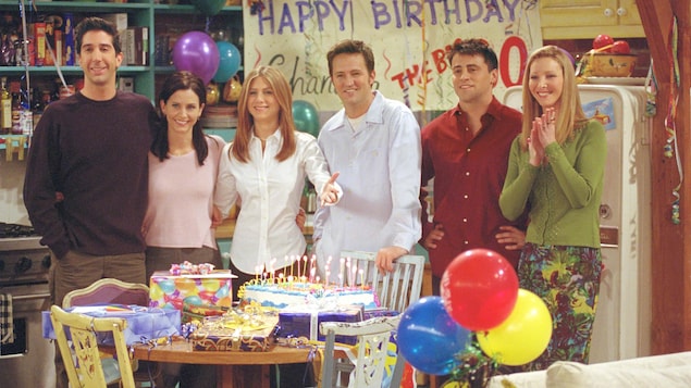 David Schwimmer, Courteney Cox, Jennifer Aniston, Matthew Perry, Matt LeBlanc et Lisa Kudrow