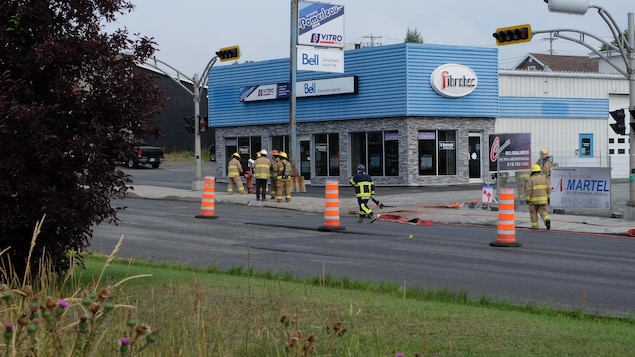 Fuite de gaz à Rouyn-Noranda Fuite de gaz à Rouyn-Noranda