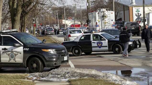 Une fusillade a éclaté dans la ville d'Aurora, près de Chicago, dans l'Illinois.