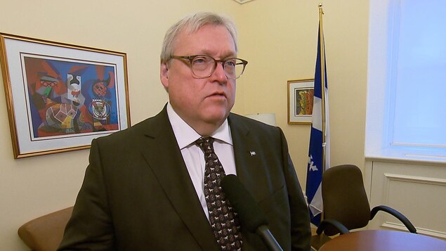 Le ministre de la Santé du Québec, Gaétan Barrette