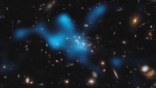 La naissance d’un amas de galaxies observée dans l’Univers primitif