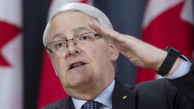 Le ministre fédéral des Transports, Marc Garneau