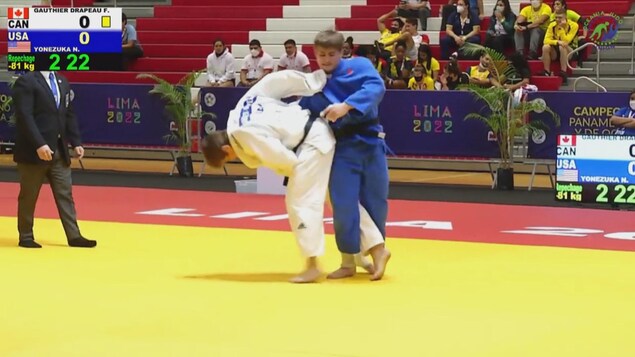 Des médailles de bronze au Pérou pour les judokas Bouchard et Gauthier-Drapeau