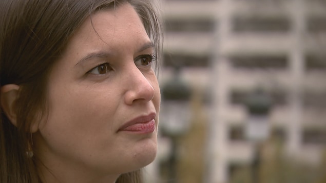 Geneviève Guilbault, députée caquiste de Louis-Hébert lors d'une entrevue Geneviève Guilbault, députée caquiste de Louis-Hébert lors d'une entrevue