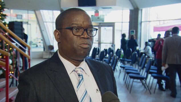 Georges Bahaya, directeur général du Centre d'accueil et d'établissement du Nord de l'Alberta Georges Bahaya, directeur général du Centre d'accueil et d'établissement du Nord de l'Alberta