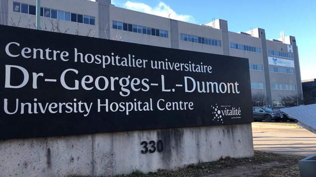 Les visites interdites dans un service de l’hôpital Dumont à Moncton