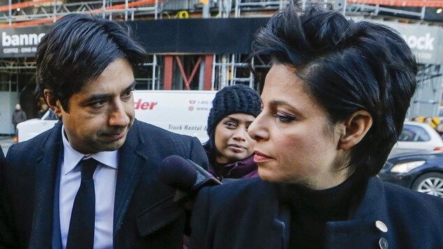L'avocate Marie Henein et son client Jian Ghomeshi L'avocate Marie Henein et son client Jian Ghomeshi
