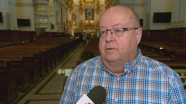 Gilles Gignac, gérant d'affaires pour la paroisse Notre-Dame-de-Québec Gilles Gignac, gérant d'affaires pour la paroisse Notre-Dame-de-Québec