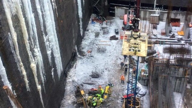 Le drame s'est produit le 23 mars dernier, sur un chantier à l'angle des rues Preston et Carling Le drame s'est produit le 23 mars dernier, sur un chantier à l'angle des rues Preston et Carling