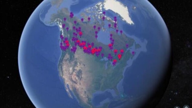 Les pensionnats sur Google Earth Les pensionnats sur Google Earth