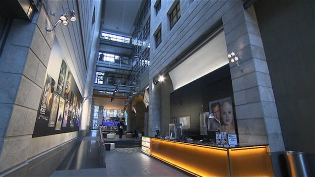 À l'intérieur du cinéma Excentris, à Montréal À l'intérieur du cinéma Excentris, à Montréal
