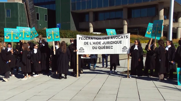 Grève des avocats de l’aide juridique dans plusieurs régions du Québec