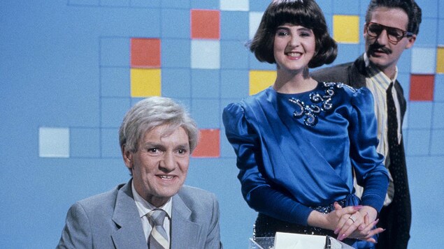Dominique Lévesque, Marie-Lise Pilote et Dany Turcotte dans un sketch du Groupe sanguin en 1990 Dominique Lévesque, Marie-Lise Pilote et Dany Turcotte dans un sketch du Groupe sanguin en 1990