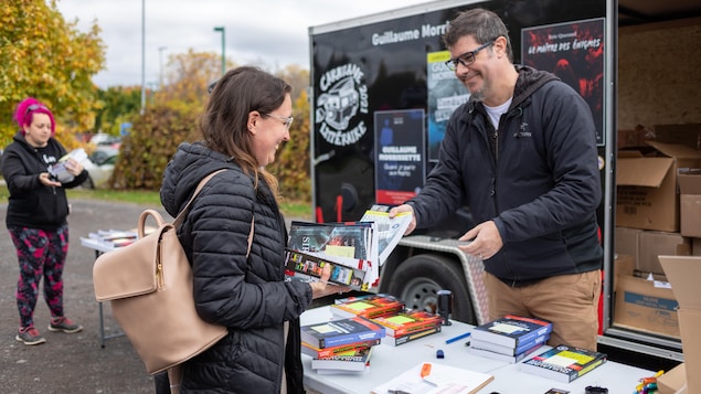 L’écrivain Guillaume Morrissette réinvente la vente de livres