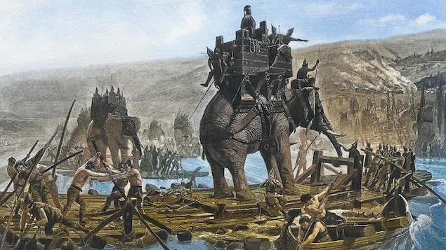 Le général Hannibal aurait atteint Rome par un col des Alpes