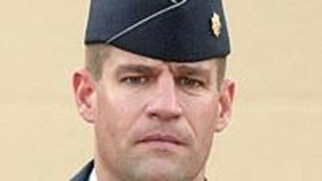 Le major Harry Schmidt en uniforme. Le major Harry Schmidt en uniforme.