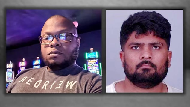 Montage de portraits de Steve Shand et de Harshkumar Patel.
