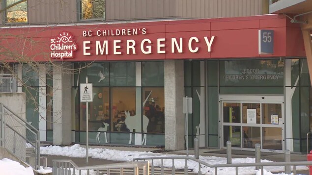 Harapan ng emergency ng BC Children's Hospital. 