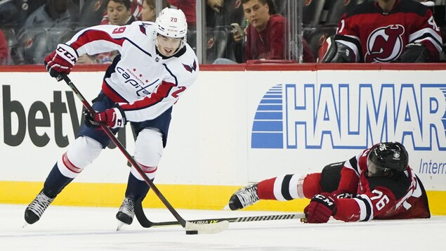 Hendrix Lapierre amorce la saison avec les Capitals de Washington