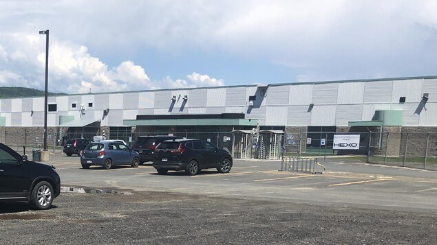 L'usine d'Hexo, à Atholville, dans le nord du Nouveau-Brunswick.