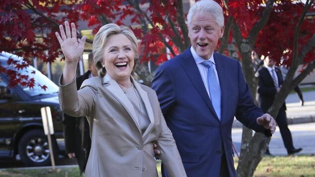 Hillary et Bill Clinton