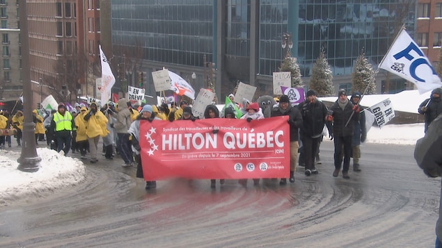 La grève officiellement terminée à l’hôtel Hilton Québec