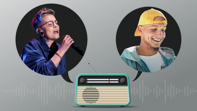Roxane Bruneau et FouKi ont dominé les ondes radio de Québec en 2021