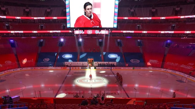 Montreal Canadiens goaltender Carey Price, seen here before the home opener on Jan. 28, was a driving force behind his team's battle for the Stanley Cup in the middle of a pandemic.