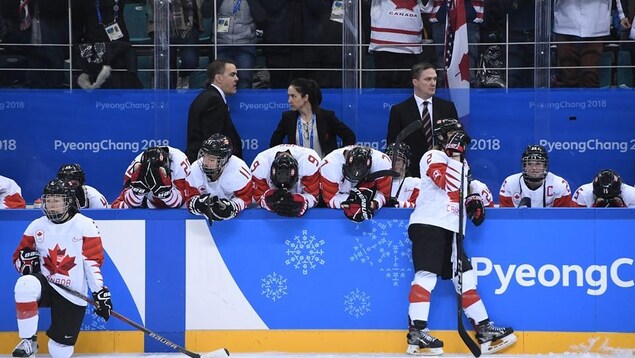 L'or échappe aux Canadiennes L'or échappe aux Canadiennes
