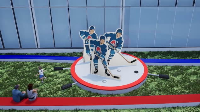 La maquette de « Toucher la cible »