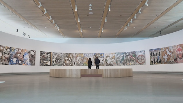 Hommage de l'Espace Riopelle.